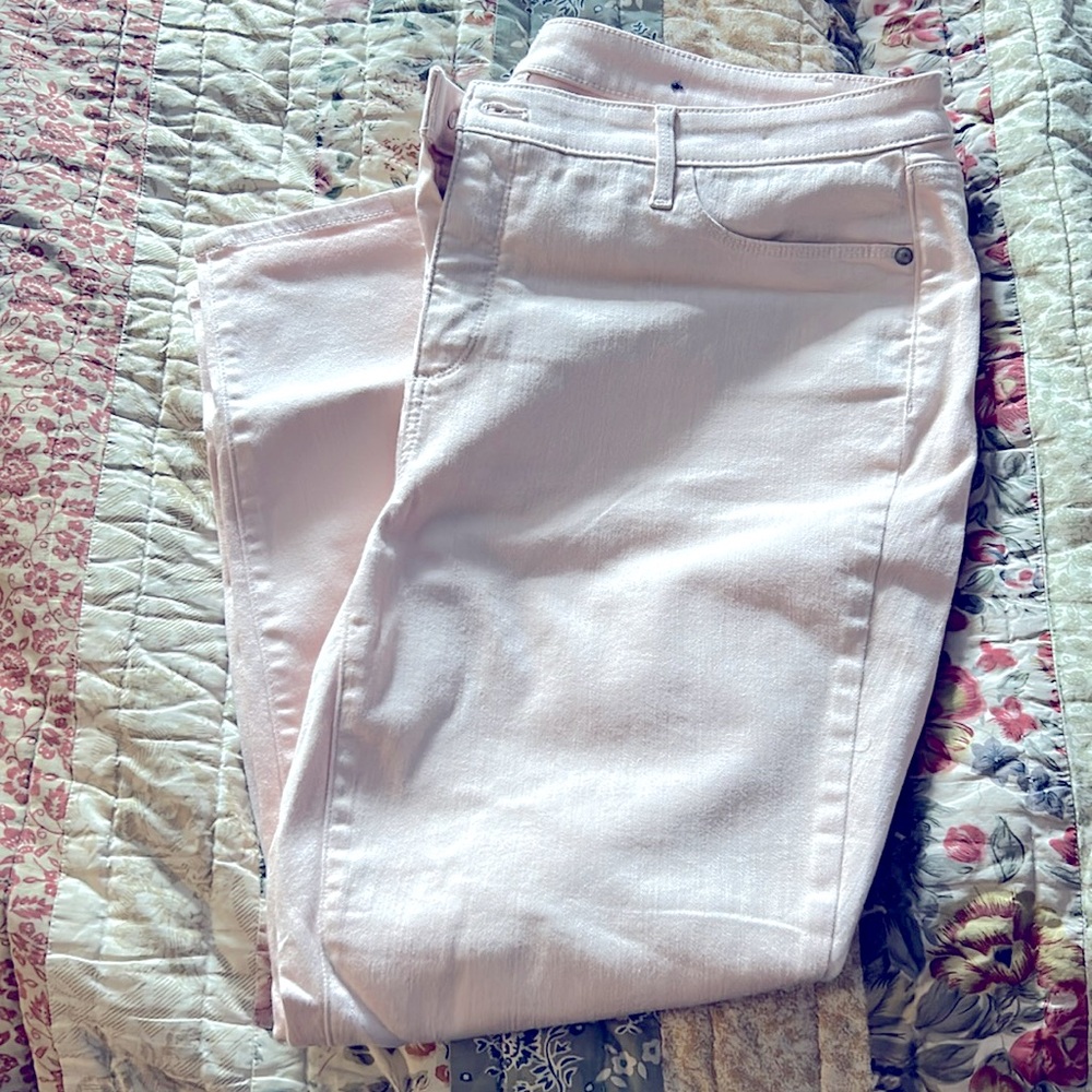 Light pink dressy jeans